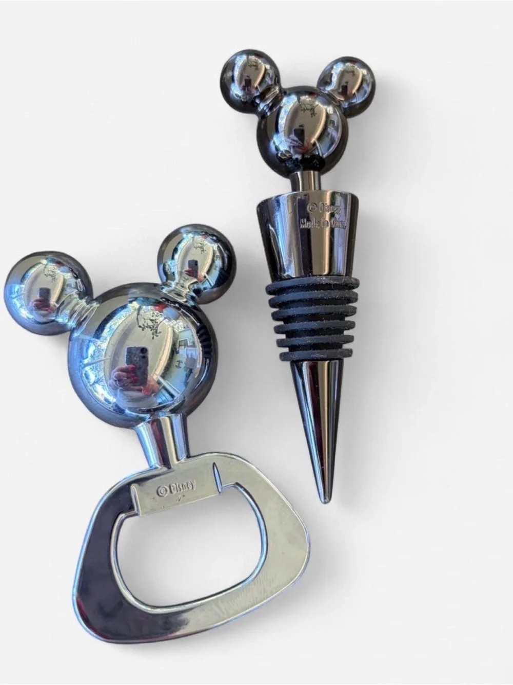Disney Mickey Through the Years Beverage Charms - Mickey Wine Toppers